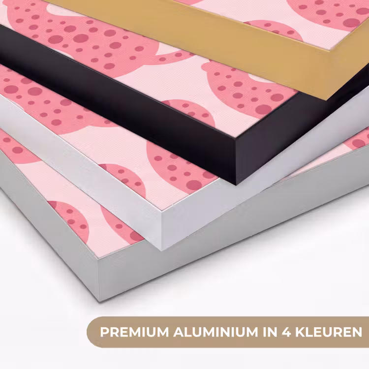 Art Frame - Kat - Gevlekt - Dieren - Patroon - Roze — 5