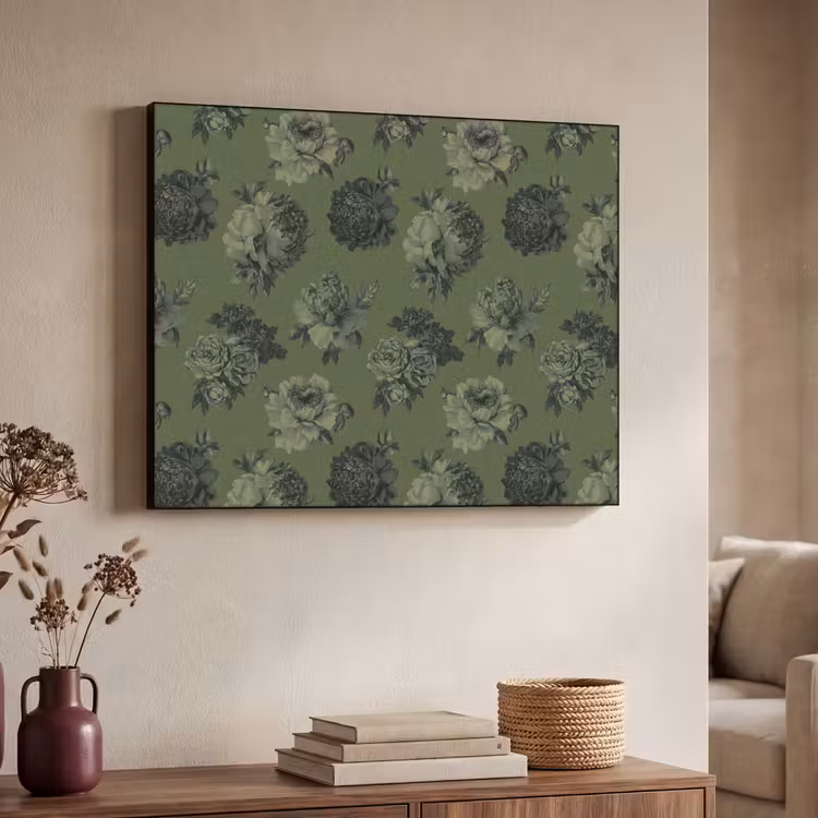 Art Frame - Klassiek - botanisch - Olijfgroen - Bloemen — 4
