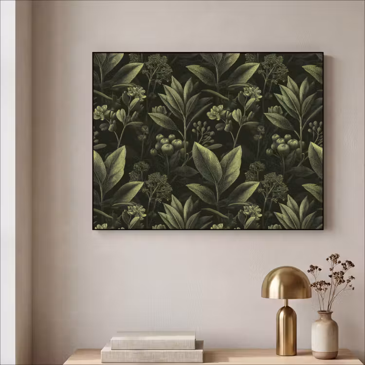 Art Frame - Klassiek - Donker - Botanisch - Planten — 3