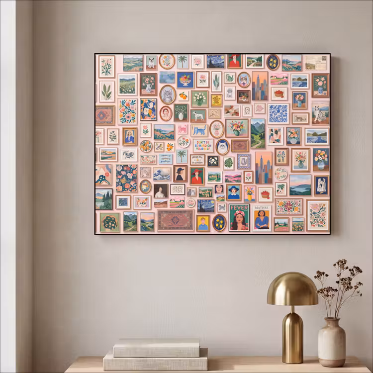 Art Frame - Kunst - Collectie - Decoratie - Modern - Kleurrijk — 3