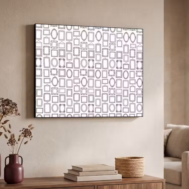 Art Frame - Lijsten - Patroon - Decoratie - Schets - Zwart-wit — 4