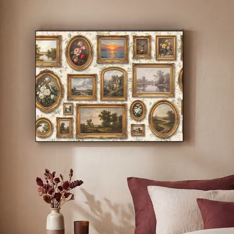 Art Frame - Bloemen - Roze - Stilleven - Klassiek — 2