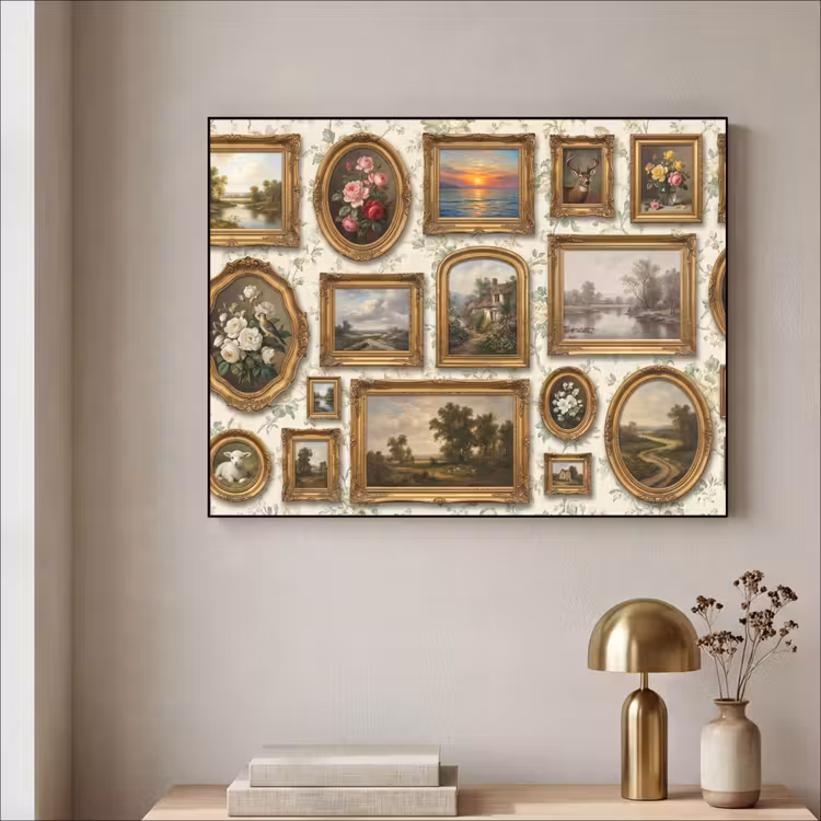 Art Frame - Bloemen - Roze - Stilleven - Klassiek — 3