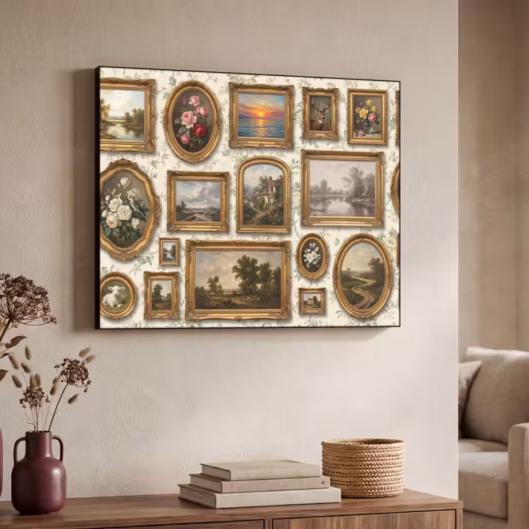 Art Frame - Bloemen - Roze - Stilleven - Klassiek — 4