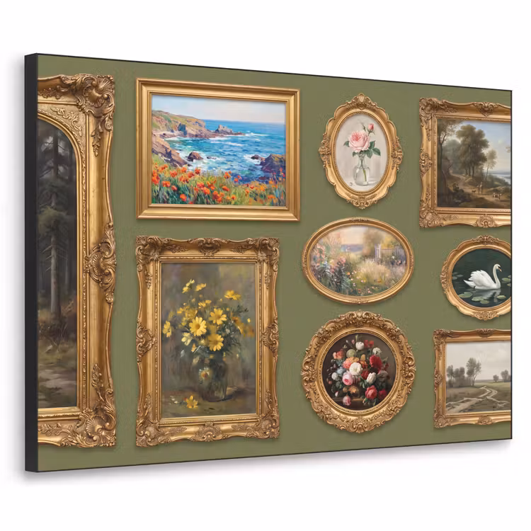 Art Frame - Hert - Bos - Natuur - Klassiek - Dieren — 1