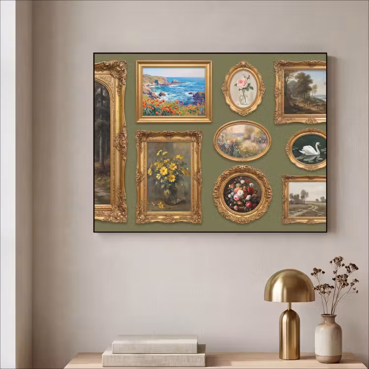 Art Frame - Hert - Bos - Natuur - Klassiek - Dieren — 3