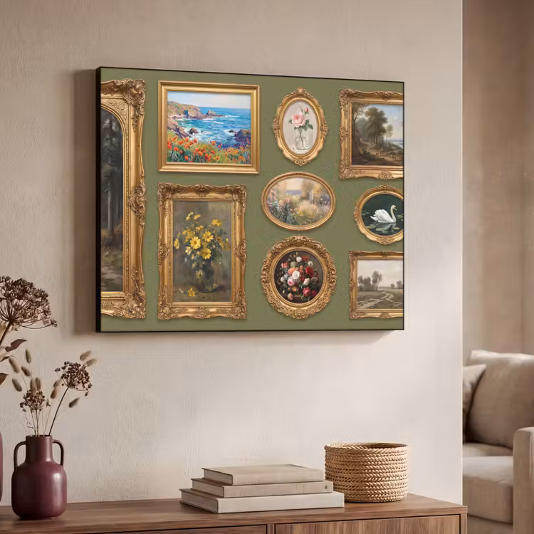Art Frame - Hert - Bos - Natuur - Klassiek - Dieren — 4