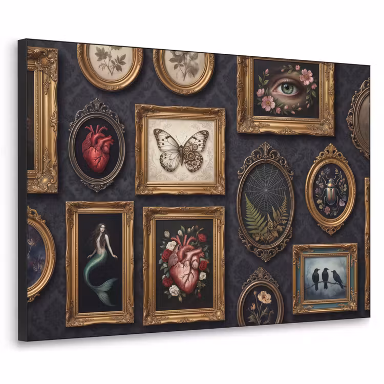 Art Frame - Kunst - Collectie - Vintage - Klassiek - Donker — 1