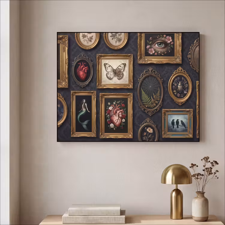 Art Frame - Kunst - Collectie - Vintage - Klassiek - Donker — 3