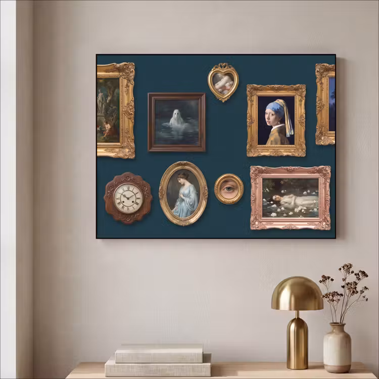 Art Frame - Kunst - Schilderijen - Decoratie - Klassiek - Groen — 3