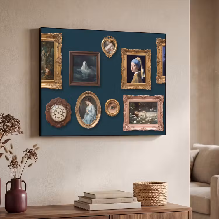 Art Frame - Kunst - Schilderijen - Decoratie - Klassiek - Groen — 4