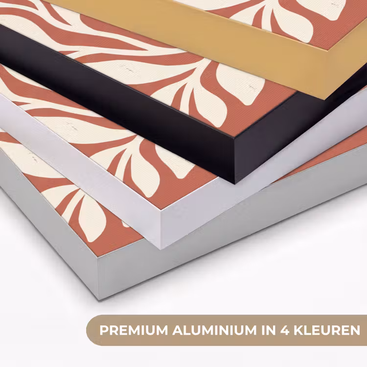 Art Frame - Bloemen - Abstract - Modern - Beige - Natuur — 5