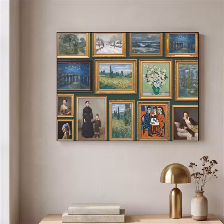 Art Frame - Kunst - Schilderijen - Collectie - Klassiek - Groen — 3