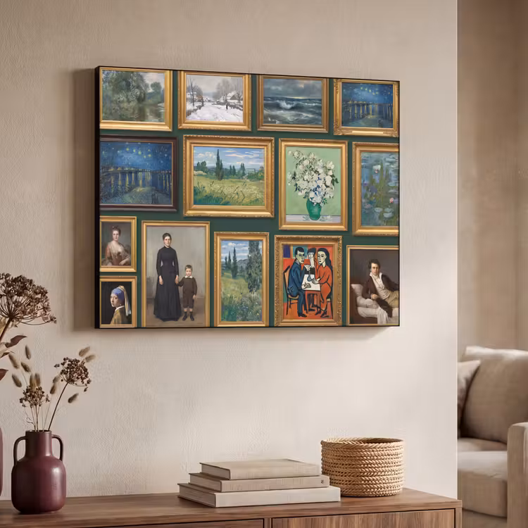 Art Frame - Kunst - Schilderijen - Collectie - Klassiek - Groen — 4