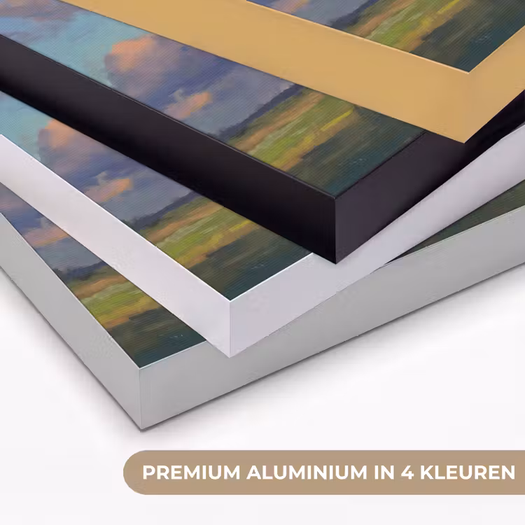 Art Frame - Lucht - Wolken - Landschap - Modern - Oranje — 5