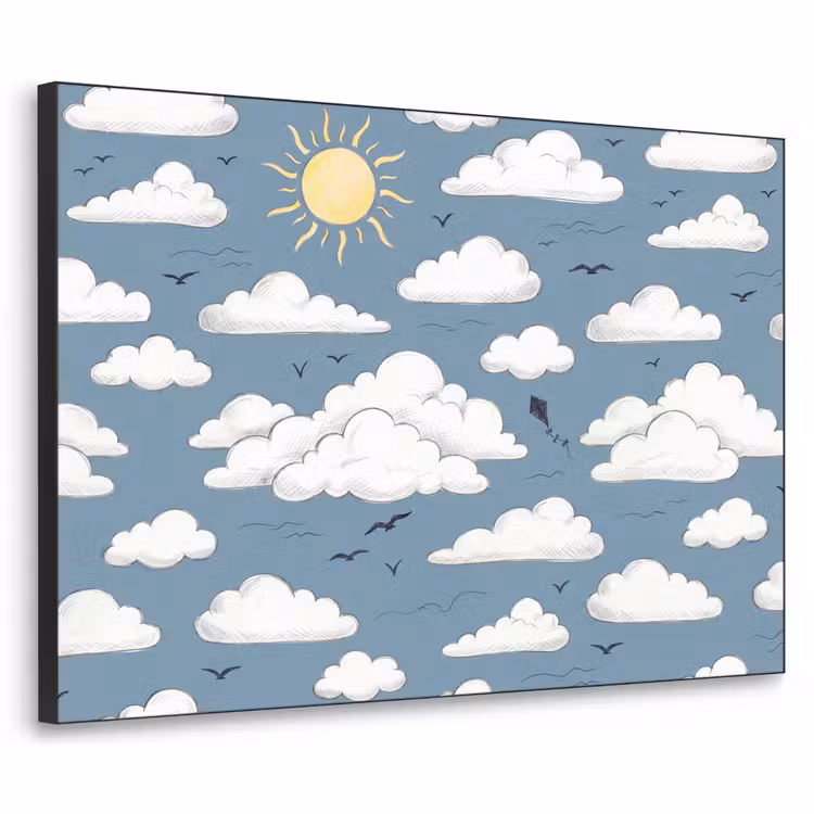 Art Frame - Lucht - Zon - Wolken - Natuur - Blauw — 1