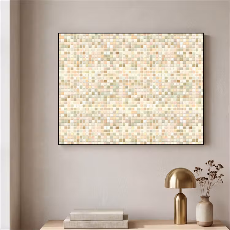 Art Frame - Mozaïek - Patroon - Beige — 3