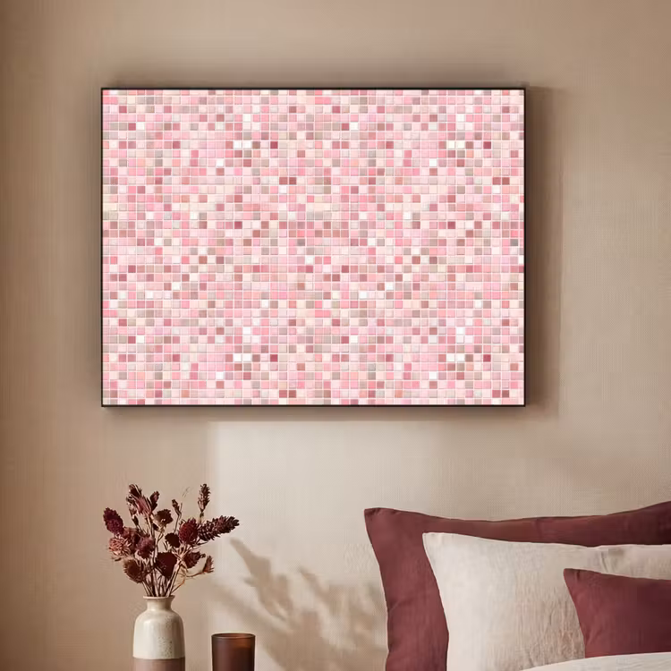 Art Frame - Mozaïek - Patroon - Roze — 2