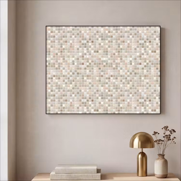Art Frame - Mozaïek - Patroon- Taupe — 3