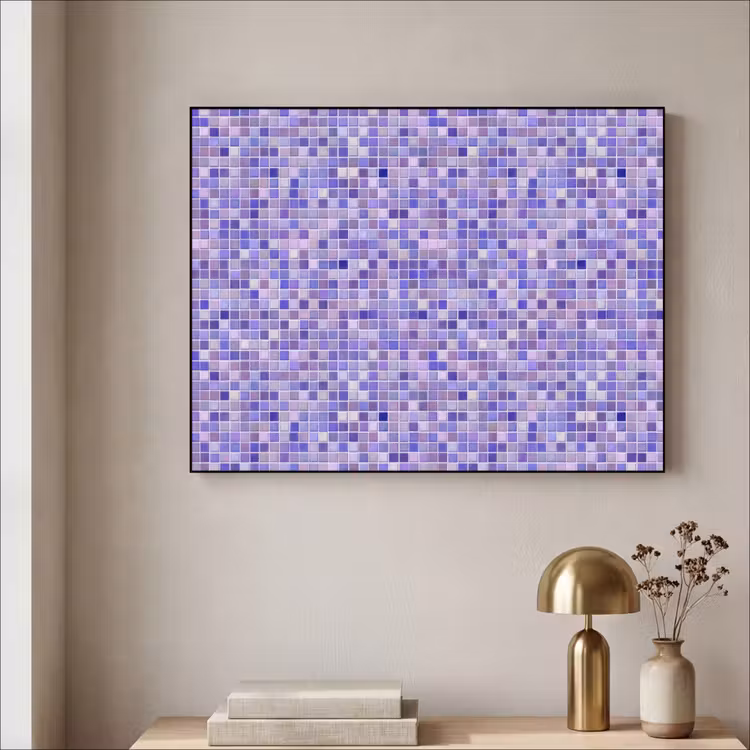 Art Frame - Mozaïek - Tegels - Lila - Amethist — 3