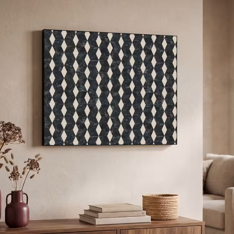 Art Frame - Geometrisch - Patroon - Marmer - Groen — 4