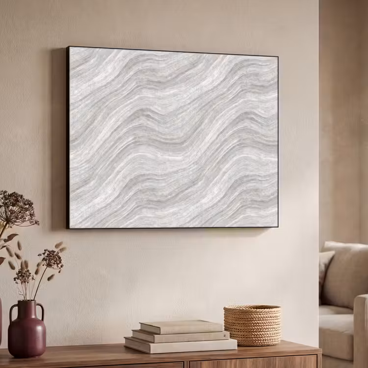 Art Frame - Patroon - Helder - Wit - Grijs — 4