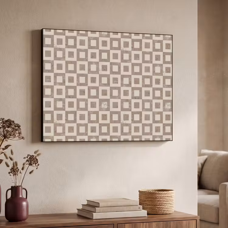 Art Frame - Patroon - Marmer - Beige — 4