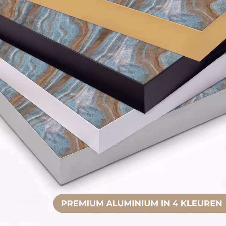 Art Frame - Patroon - Steen - Blauw — 5