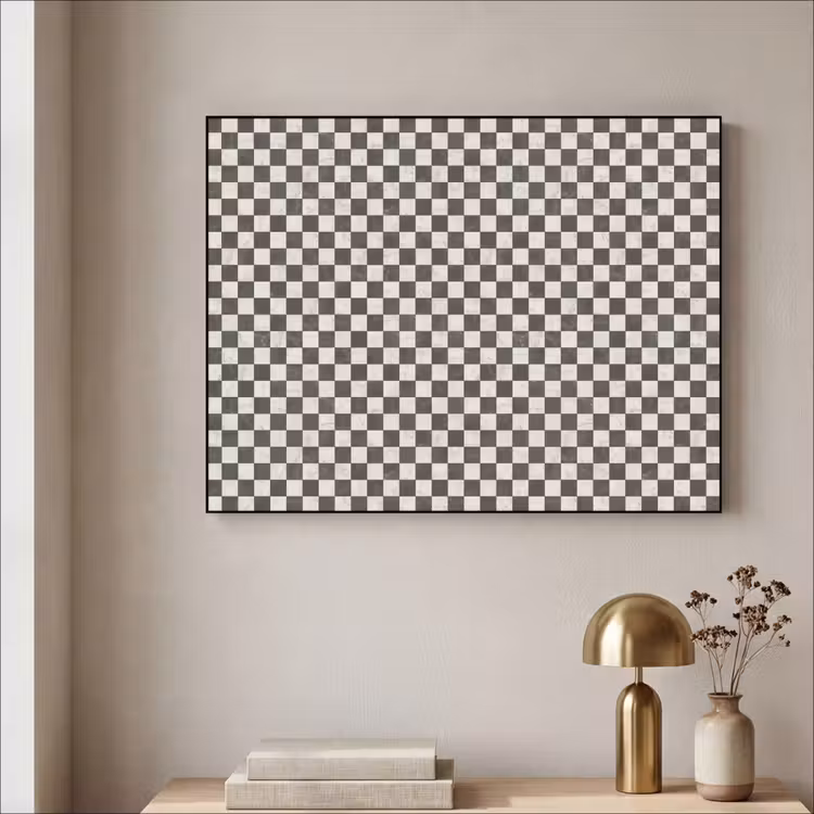 Art Frame - Marmer - Patroon - Grijs — 3