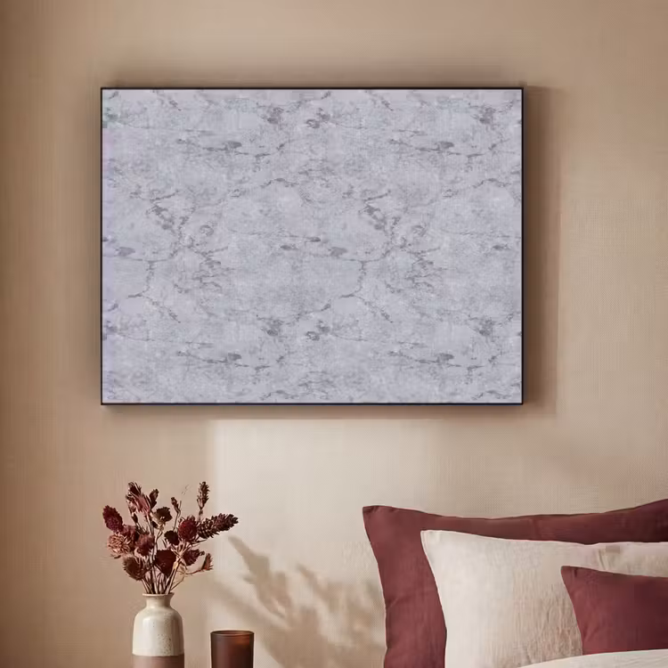 Art Frame - Marmerplaat - Patroon - Grijs — 2