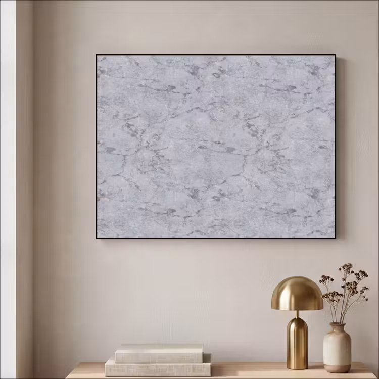 Art Frame - Marmerplaat - Patroon - Grijs — 3