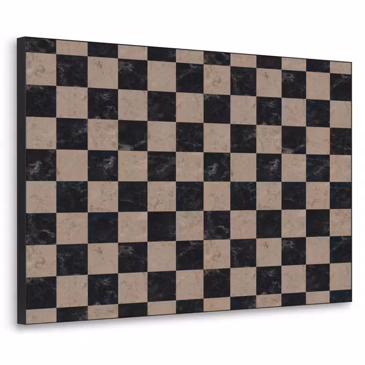 Art Frame - Patroon - Dambord - Marmer — 1