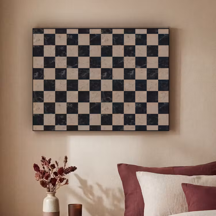 Art Frame - Patroon - Dambord - Marmer — 2