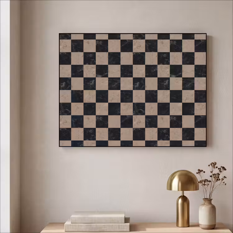 Art Frame - Patroon - Dambord - Marmer — 3
