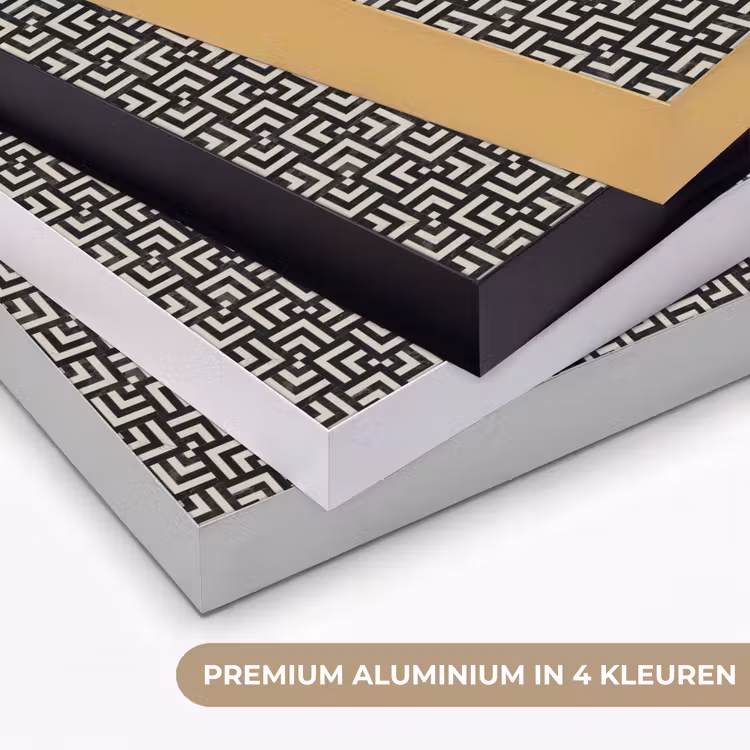 Art Frame - Patroon - Marmer - Zwart — 5