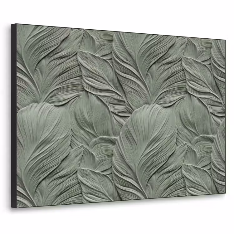 Art Frame - Bladeren - Textuur - Groen — 1