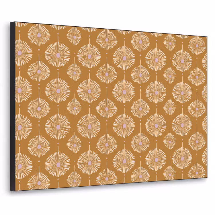 Art Frame - Bloemen - Modern - Oker — 1
