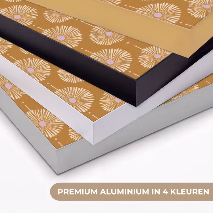 Art Frame - Bloemen - Modern - Oker — 5