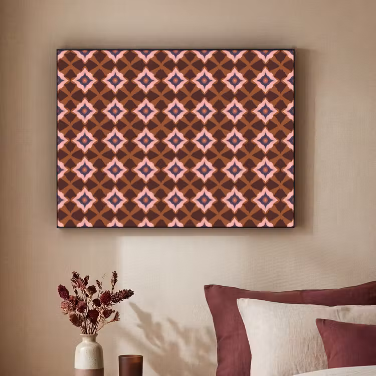 Art Frame - Geometrisch - Sierlijk - Bruin — 2