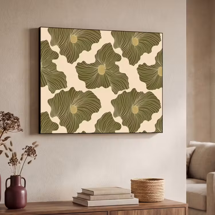 Art Frame - Modern - Abstract - Groen — 4