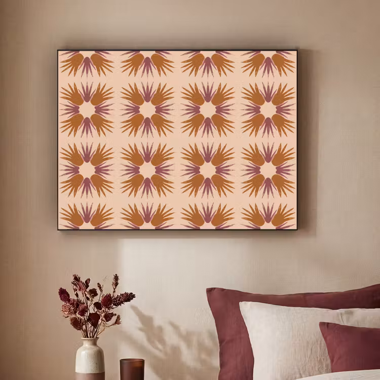 Art Frame - Ornament - Patroon - Oker — 2