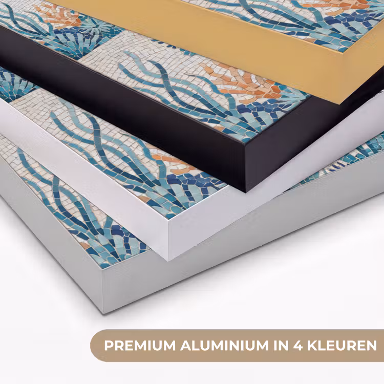 Art Frame - Dieren - Onderwater - Natuur - Mozaïek - Blauw — 5
