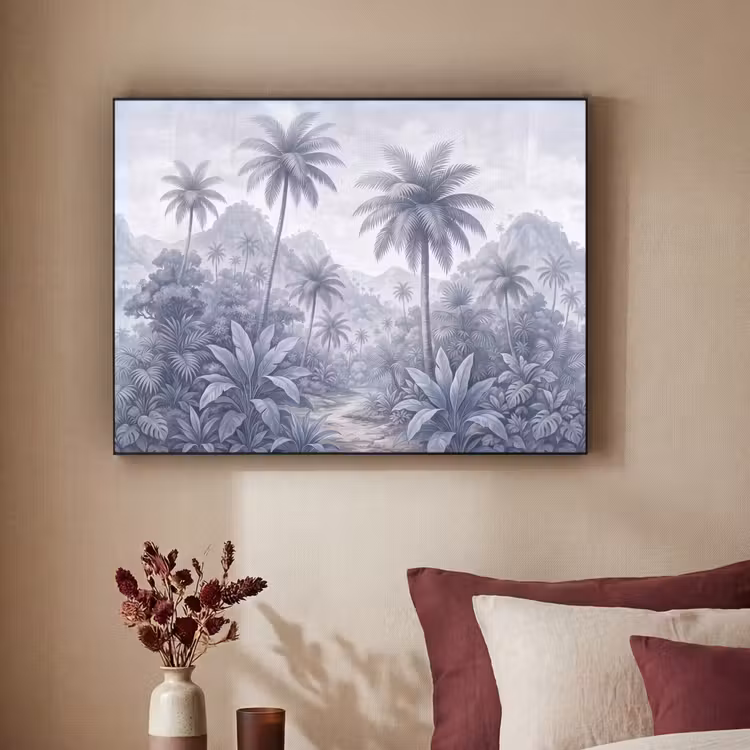 Art Frame - Natuur - Boom - Tropisch - Landschap - Blauw — 2
