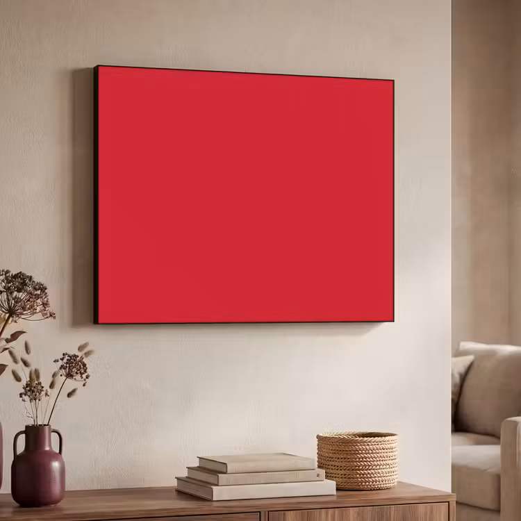 Art Frame - Crimson - Velvet - Rood — 4