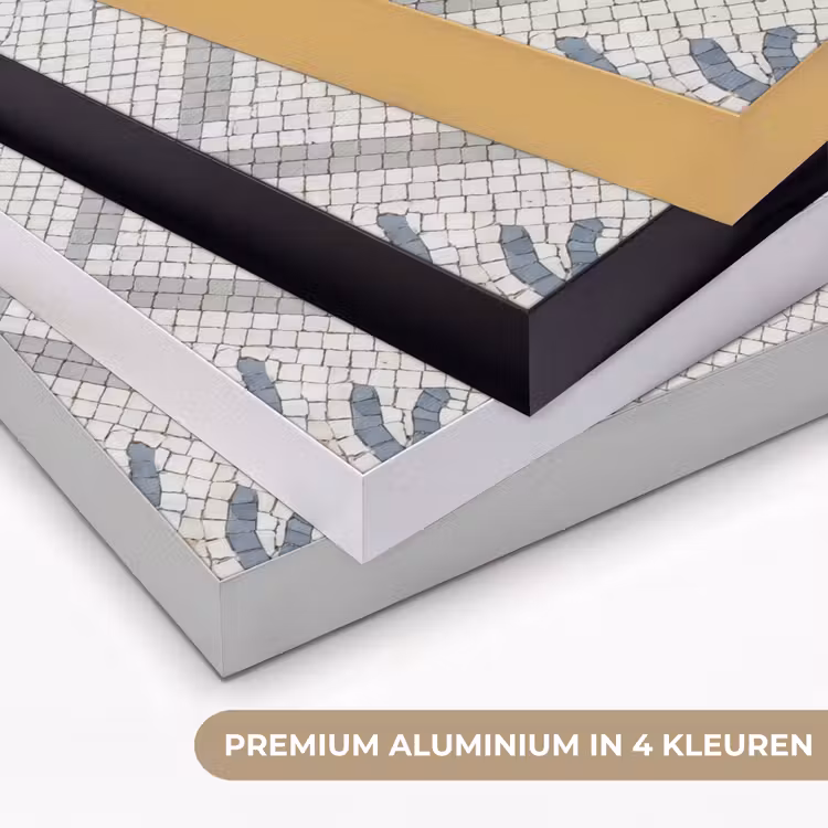 Art Frame - Dier - Mozaïek - Zee - Klassiek - Bruin — 5