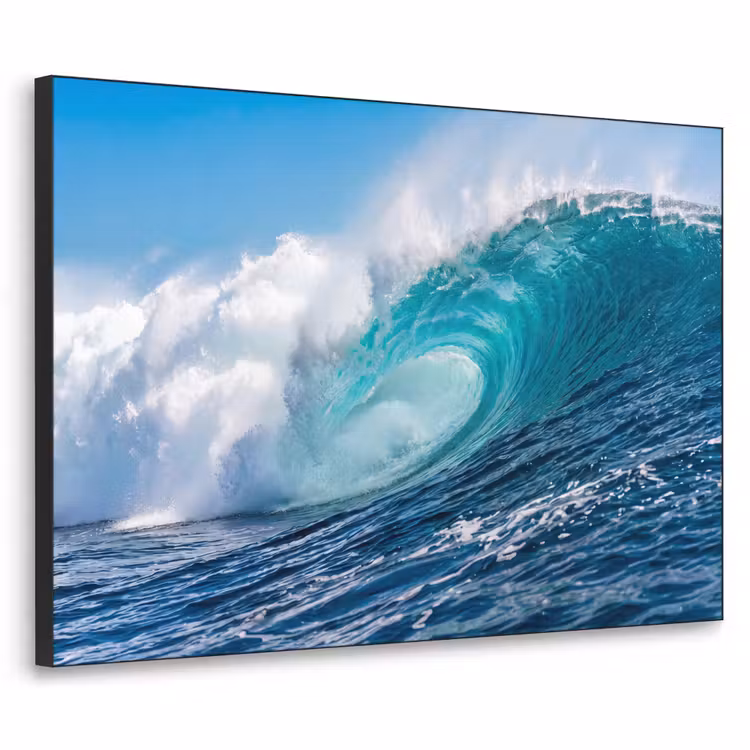 Art Frame - Golf - Oceaan - Water - Dynamisch - Blauw — 1