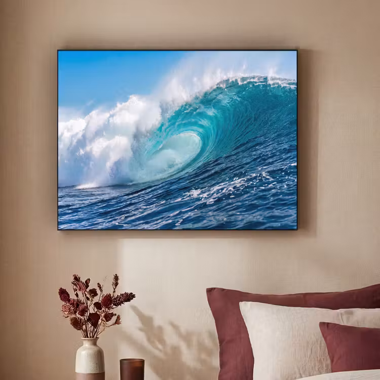 Art Frame - Golf - Oceaan - Water - Dynamisch - Blauw — 2