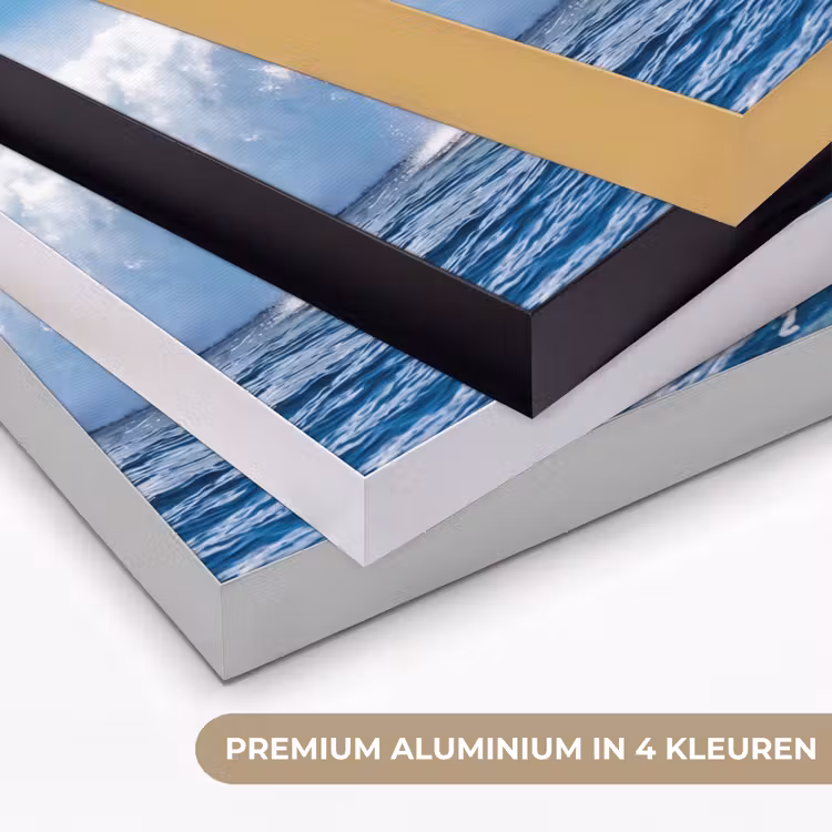Art Frame - Golf - Oceaan - Water - Dynamisch - Blauw — 5