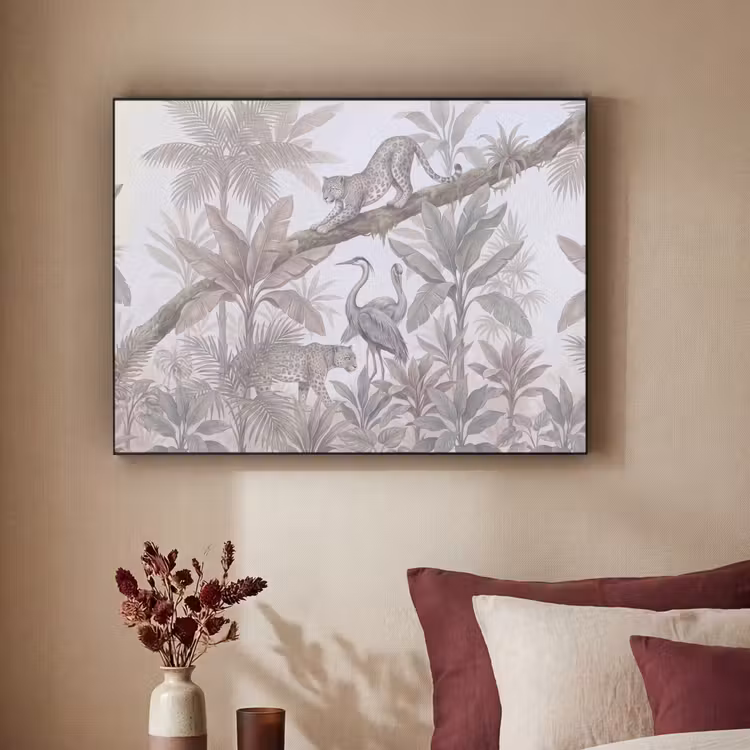 Art Frame - Kat - Vogel - Jungle - Illustratie - Dieren — 2