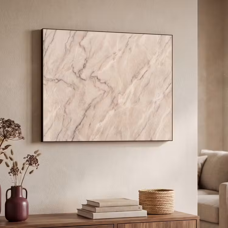 Art Frame - Marmer - Patroon - Abstract - Modern - Beige — 4